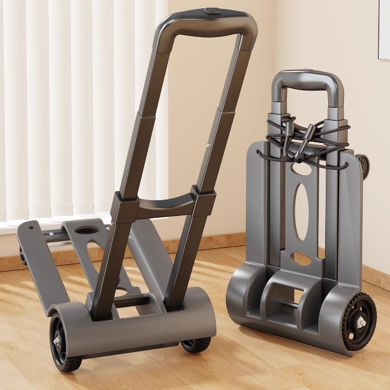 Pull Cart Fold - Hand-pulled cart, household folding portable luggage