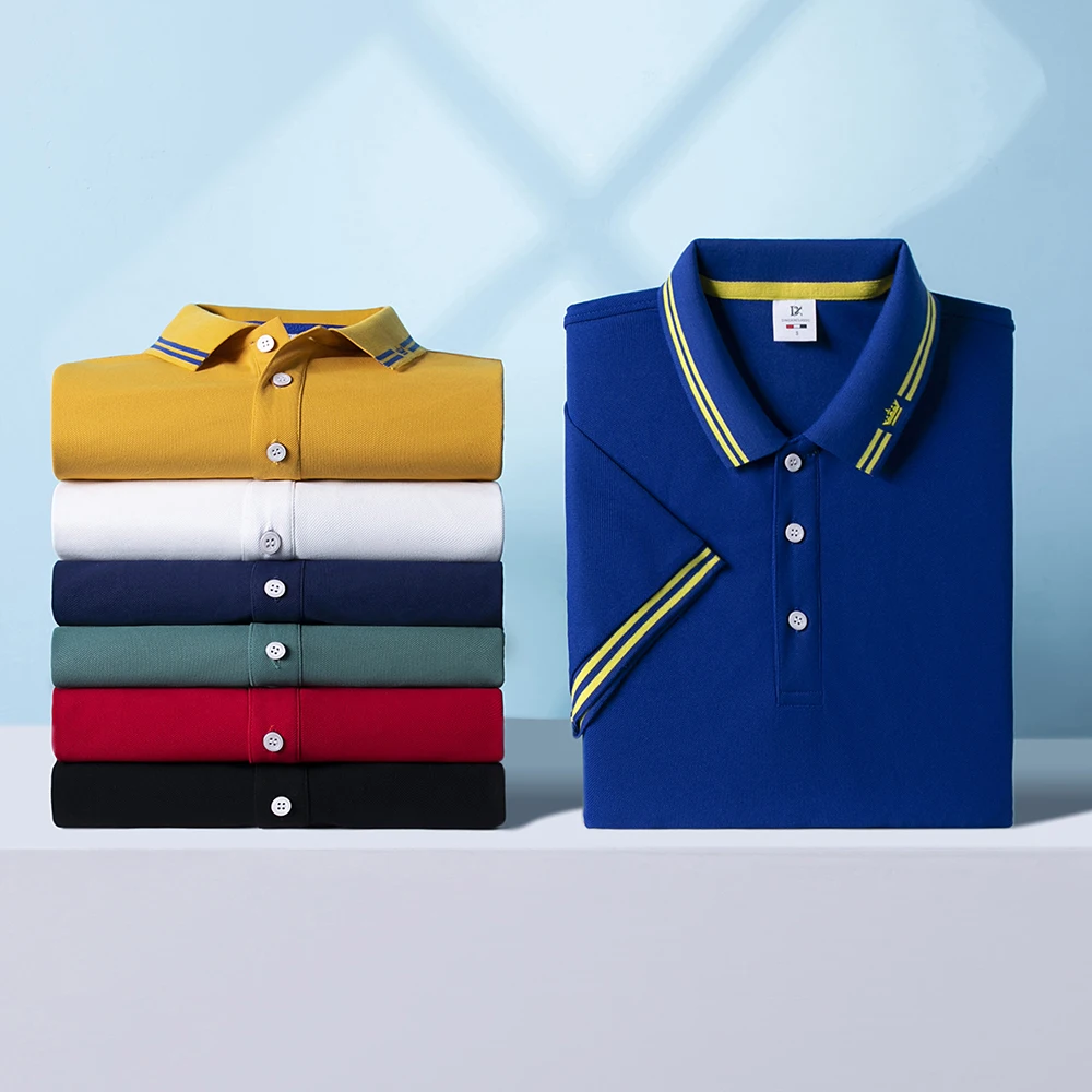 Men Polo T-shirt Logo Customiz – Golf Equipment Logo recenzja i cena