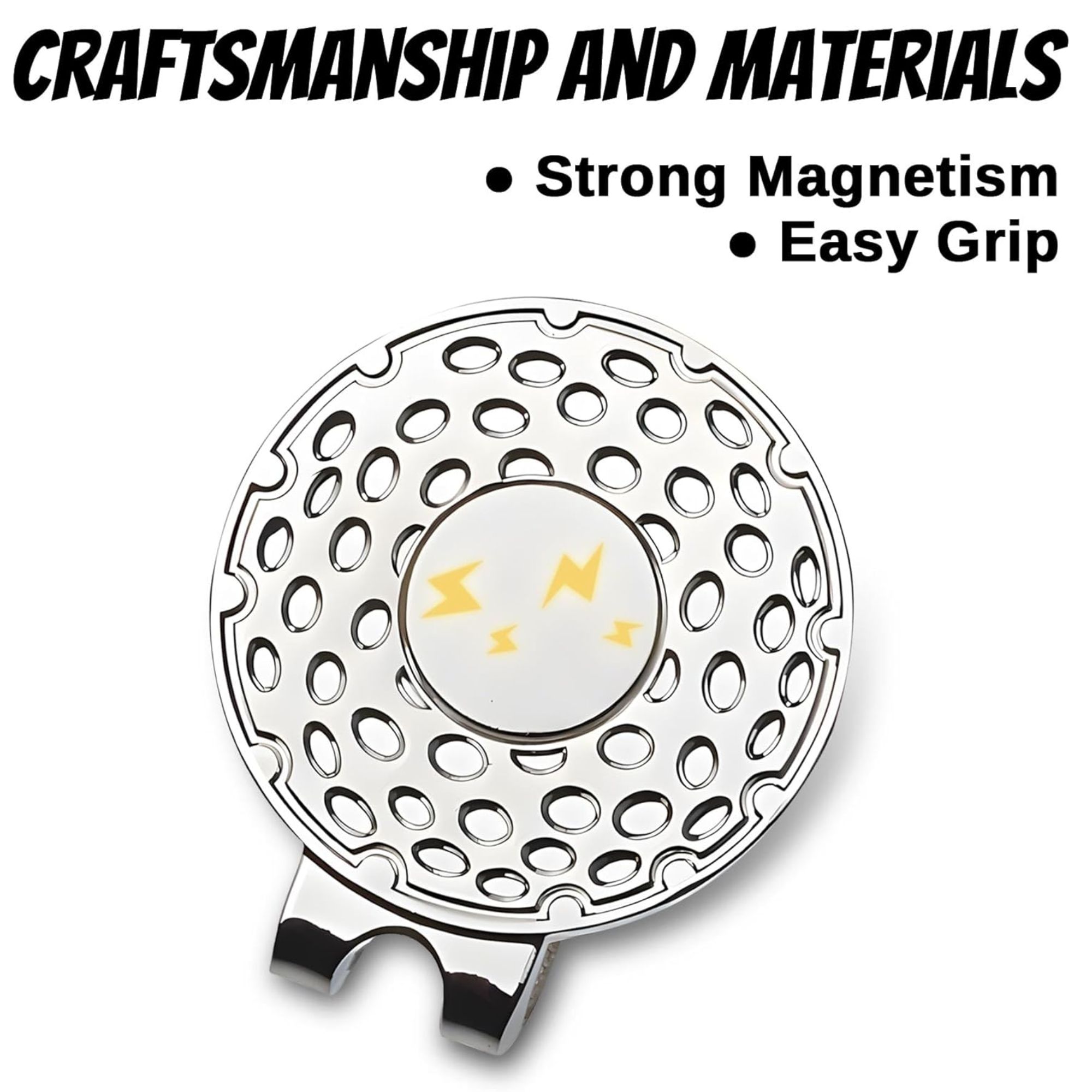 4-pack Golf Cap Clips - Zinc A – Ball Marker Set recenzja i cena
