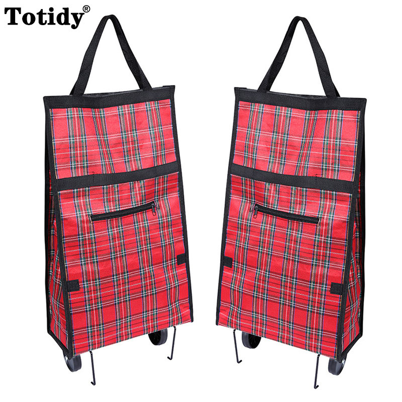 Portable Folding Reusable Shop – Pull Cart Fold recenzja i cena