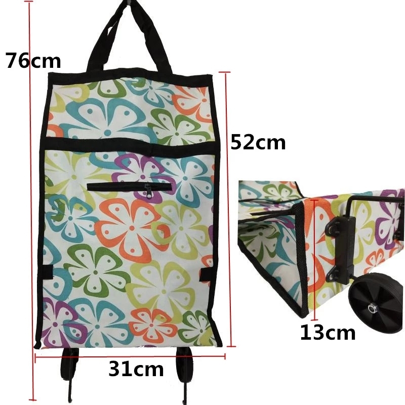 Portable Folding Reusable Shop – Pull Cart Fold recenzja i cena