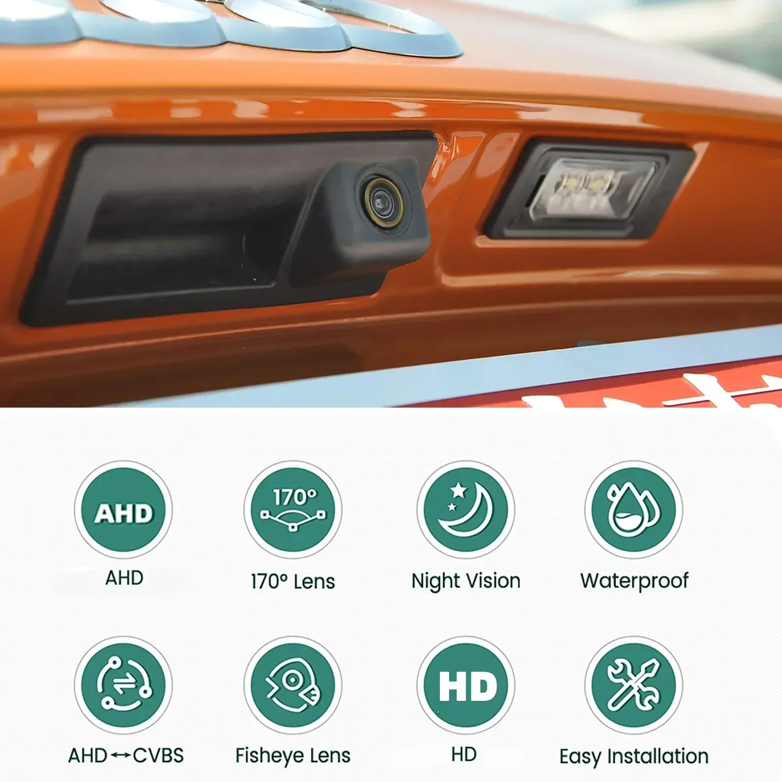 QXNY AHD CVBS  Backup Camera V – Golf Equipment Used recenzja i cena