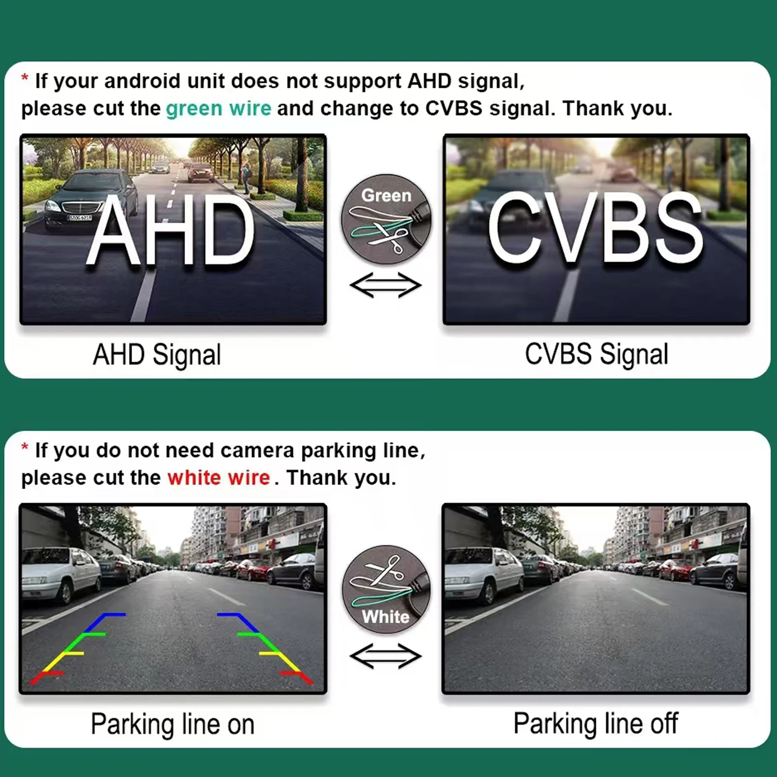 QXNY AHD CVBS  Backup Camera V – Golf Equipment Used recenzja i cena