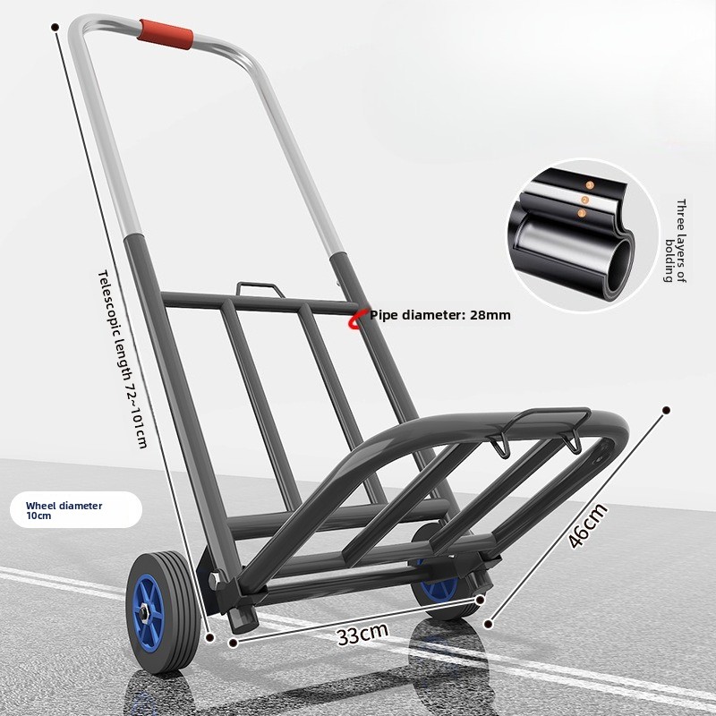 Heavy Duty Folding Trolley, We – Pull Cart Fold recenzja i cena