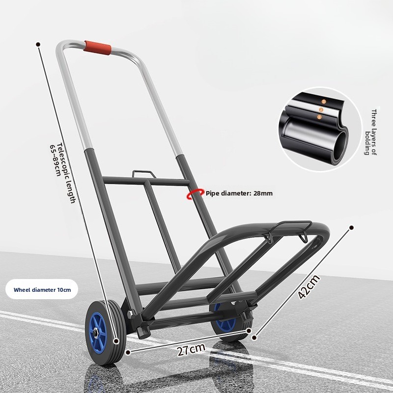 Heavy Duty Folding Trolley, We – Pull Cart Fold recenzja i cena