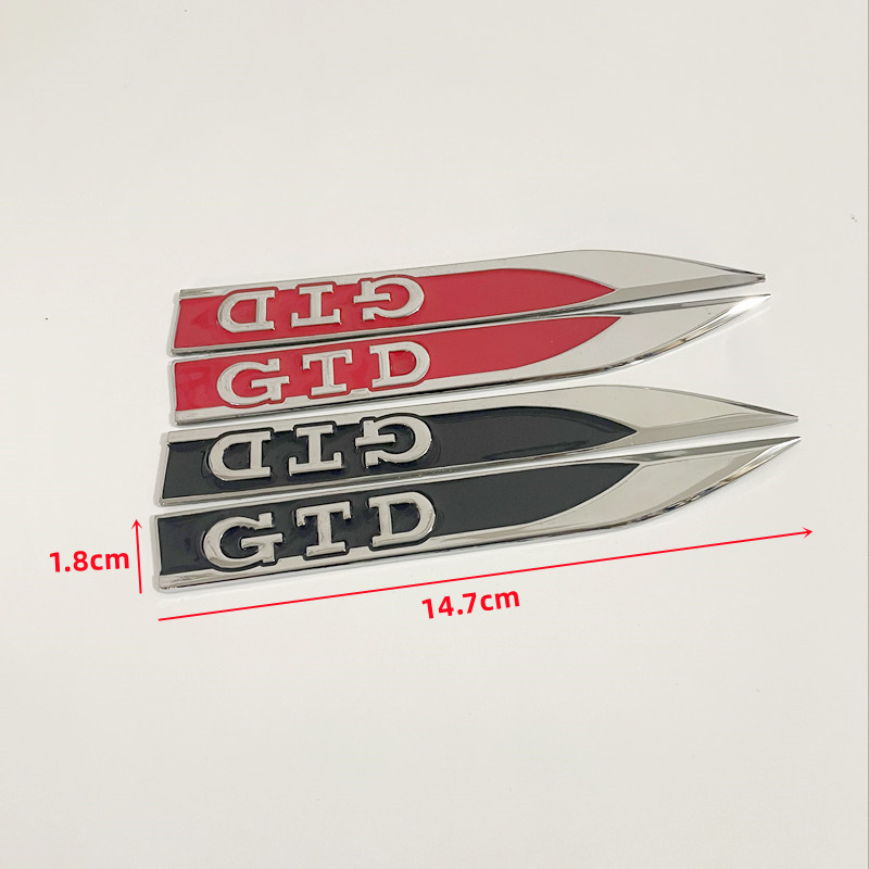 1Pair 3D Metal Car Fender Badg – Golf Equipment Used recenzja i cena