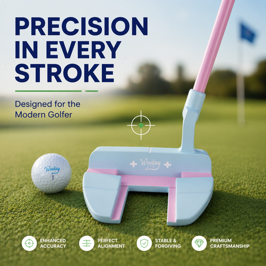 Blue and Pink Golf Putter, Ava – Golf Equipment Value recenzja i cena