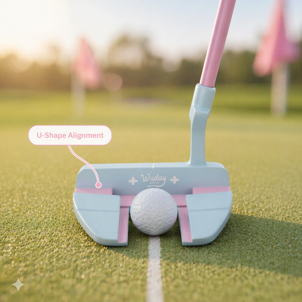 Blue and Pink Golf Putter, Ava – Golf Equipment Value recenzja i cena